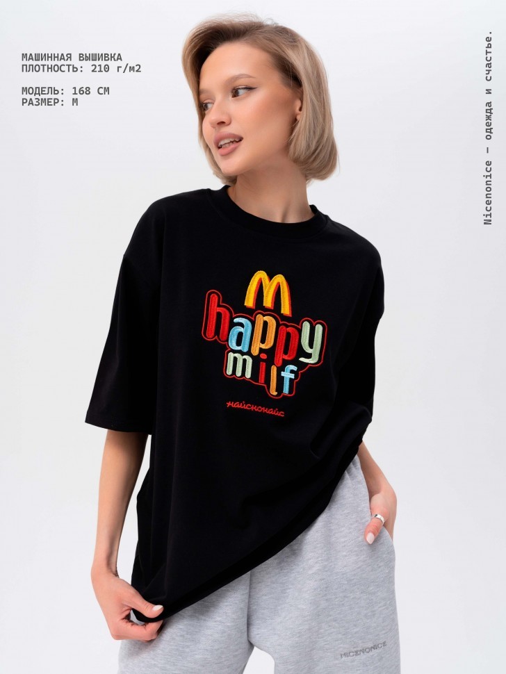 Футболка Nicenonice Classic "Happy milf"