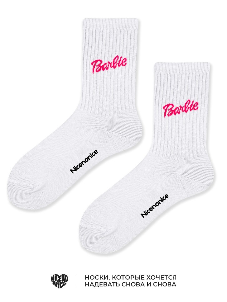 Носки Nicenonice Classic "Barbie"